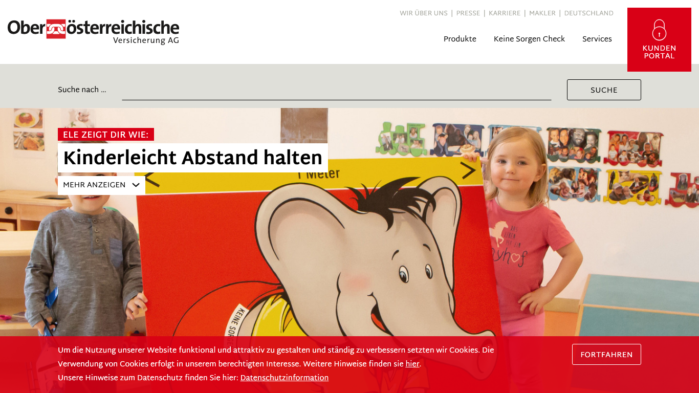 Oberösterreichische Versicherung AG Firma / Unternehmen