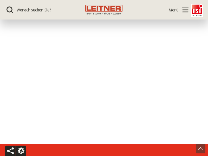 Leitner Haustechnik GmbH Screenshot of the company website