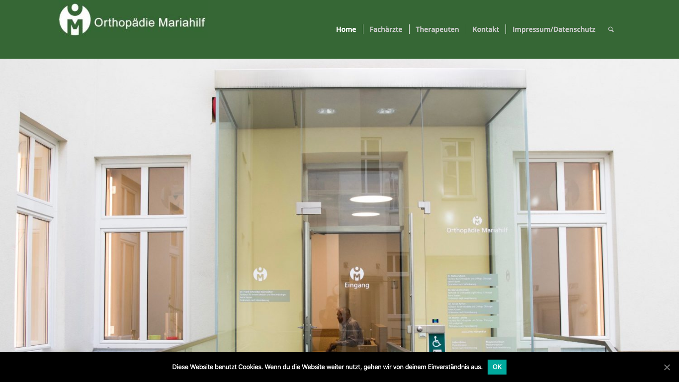 Zoran Aranitovic Screenshot of the company website