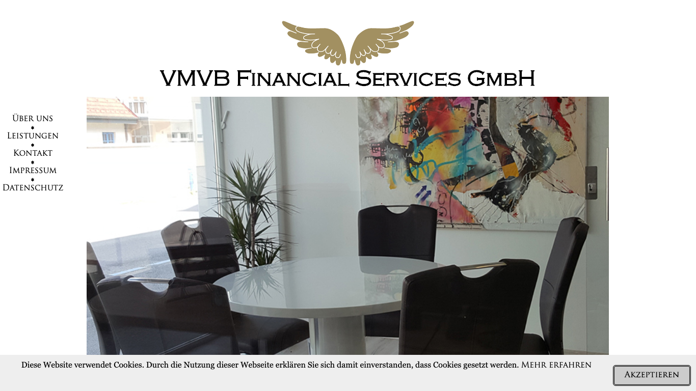 VMVB Financial Services GmbH Screenshot der Firmen-Webseite
